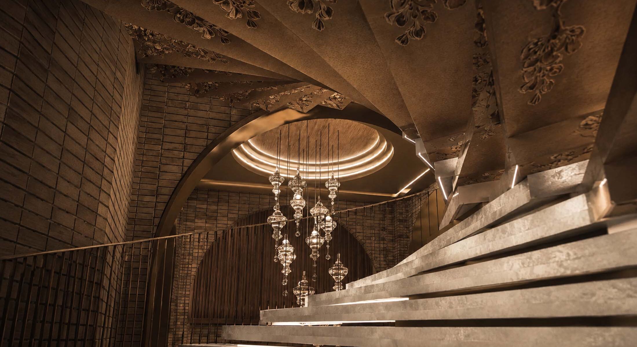 KoenoKoeni Hotel Semarang, luxury heritage hotel in Semarang. Iconic Stair